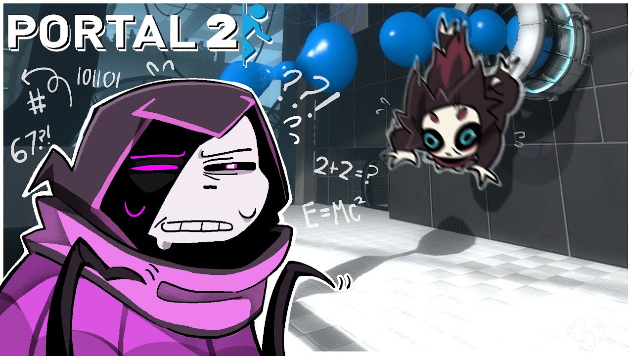 Guiding Zu with my big brain | Portal 2 Collab (IC: Virux) !discord