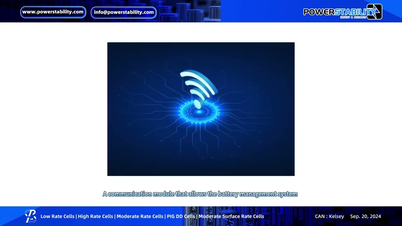 What are the monitoring components of a downhole battery?