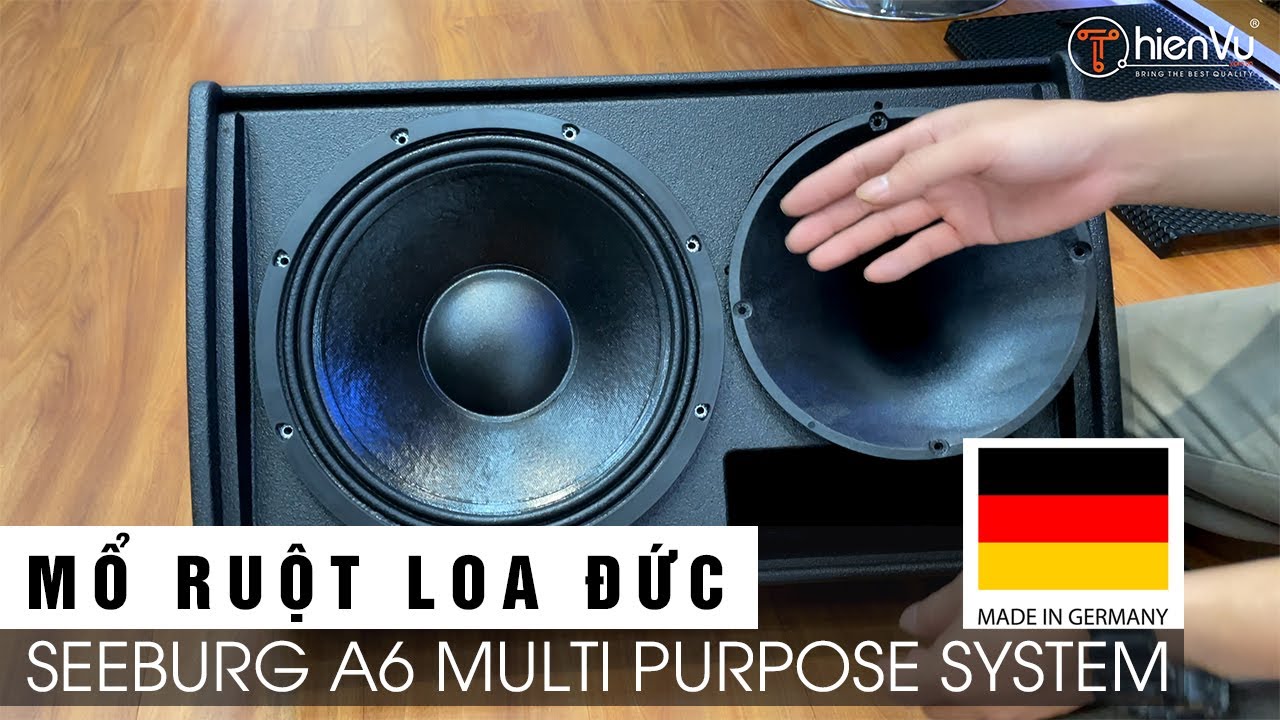 Loa Karaoke Nhập Khẩu SEEBURG A6 Bass 30 NEO nhập khẩu: Vỏ Đức Ruột Ý | Giá: 60 Triệu/ Đôi