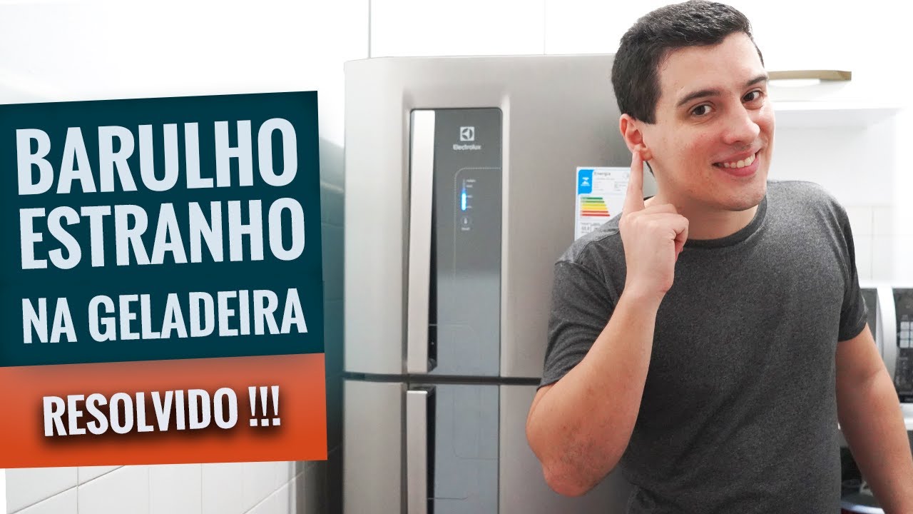 COMO RESOLVER O PROBLEMA DO BARULHO DA GELADEIRA ELETROLUX [Muito simples]