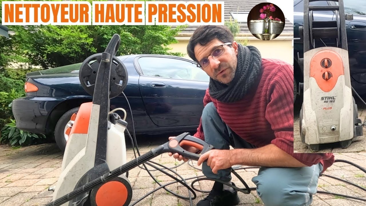 Présentation/Avis de mon nettoyeur haute pression Stihl RE 162 Plus - Vidéo non sponsorisée