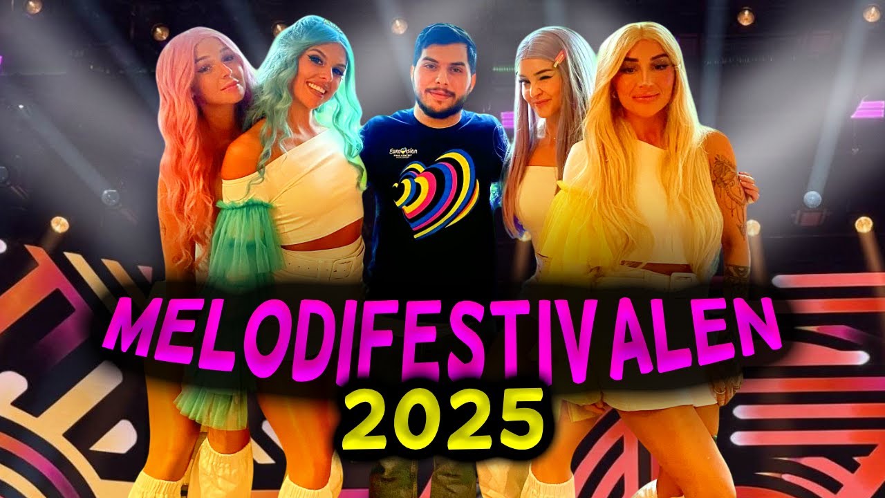 En dag med artisterna i Melodifestivalen 2025