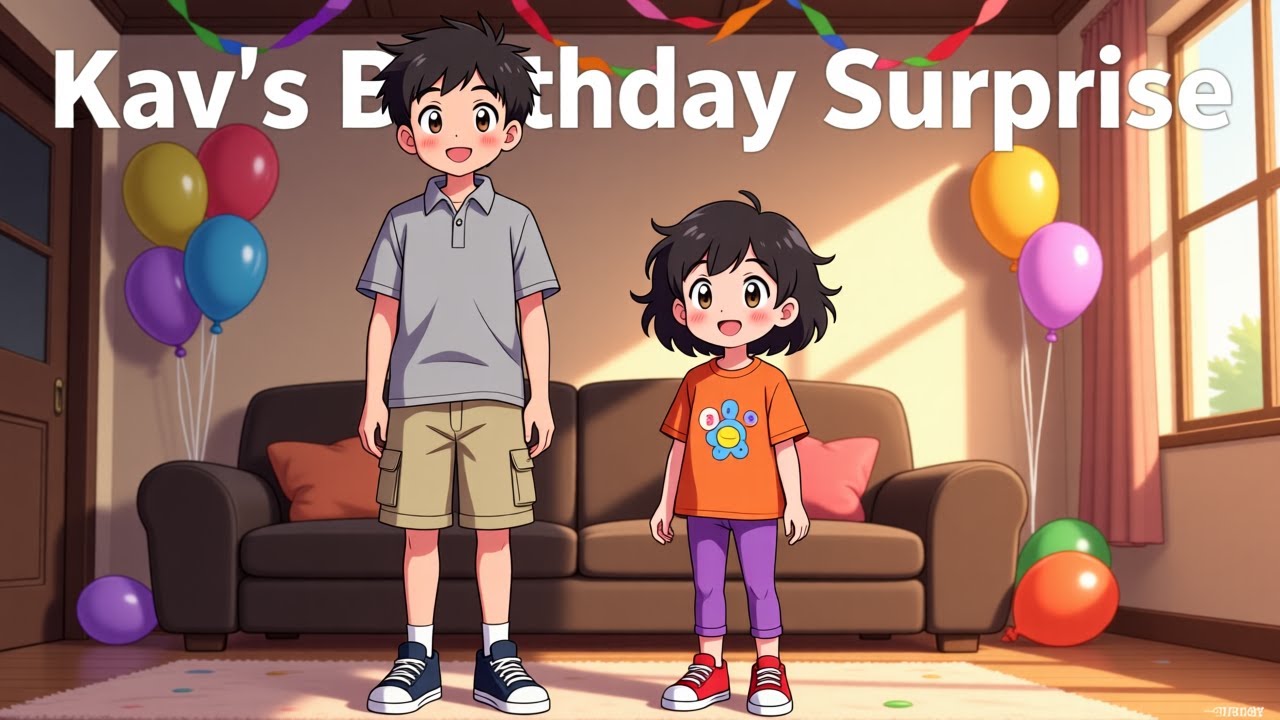 Kav's Birthday Surprise. 3 Sista Tales