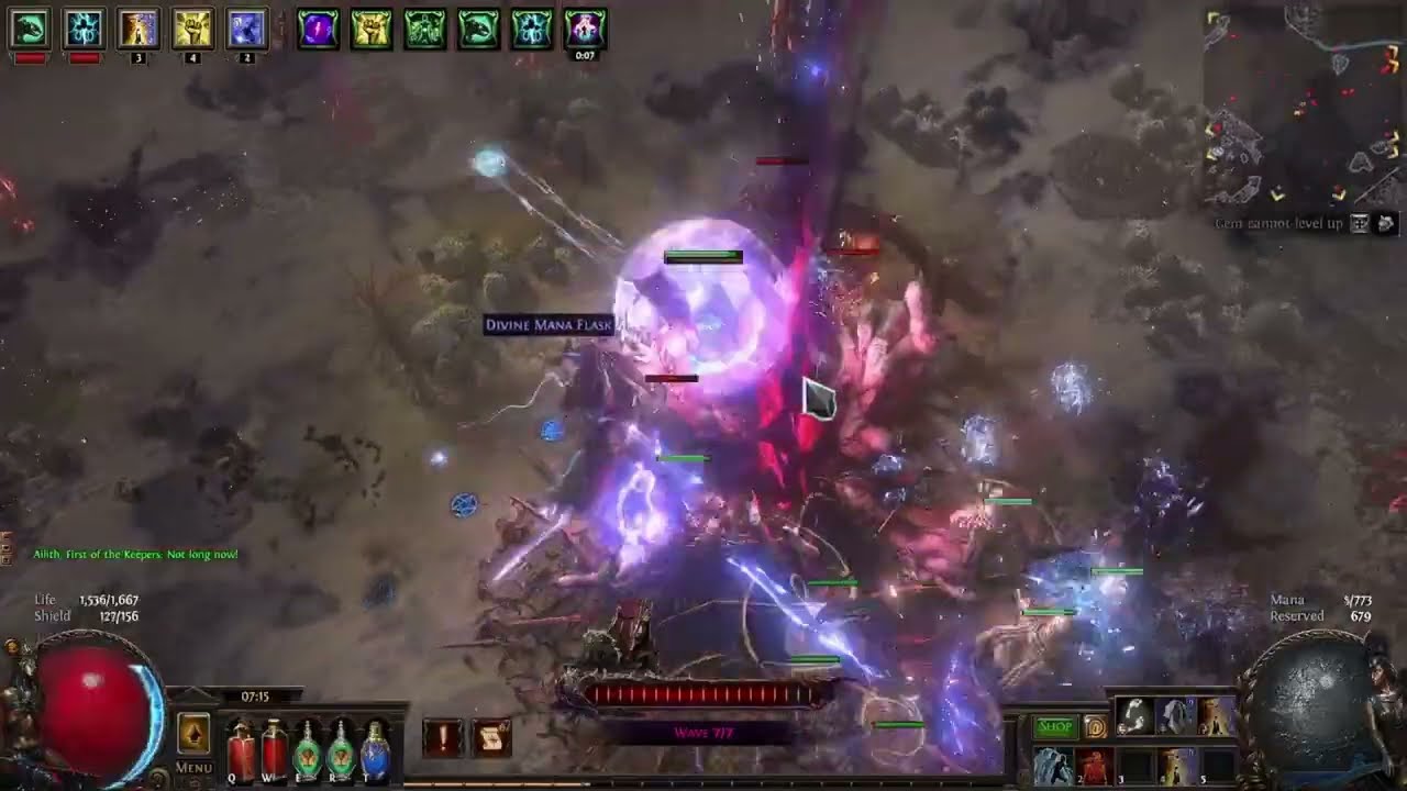 Quin69 was onto something.. But, I think Living Lightning Absolution MIGHT BE better on Necromancer.