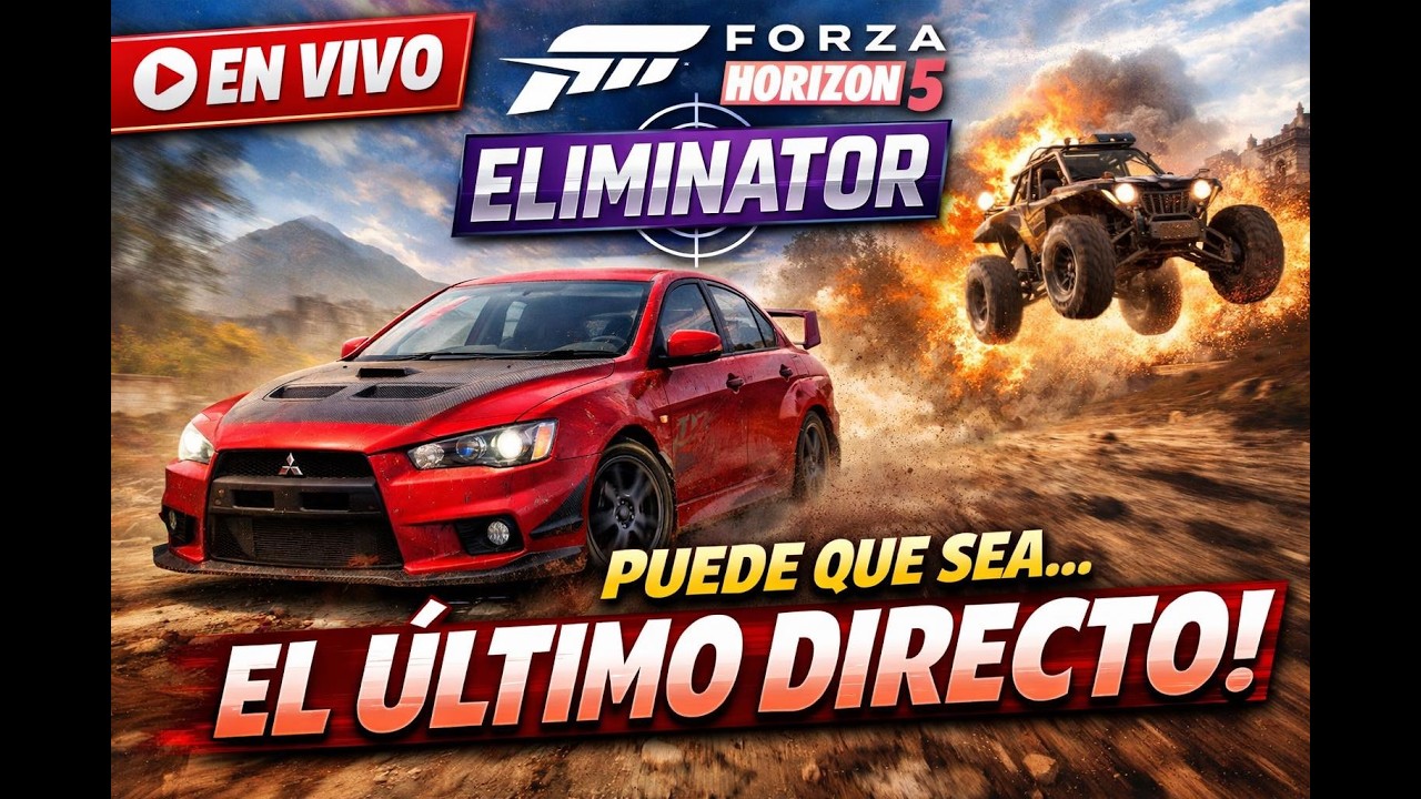 UNETE Y JUEGA CON NOSOTROS AL FORZA HORIZON 5 (ELIMINATOR)