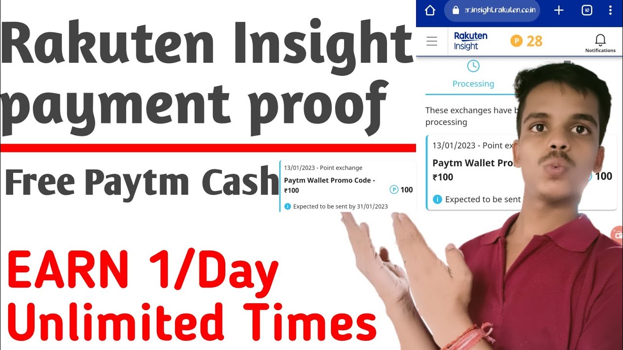 Rakuten Insight surveys payment proof || Rakuten insight withdrawal || Rakuten Insight Survey App