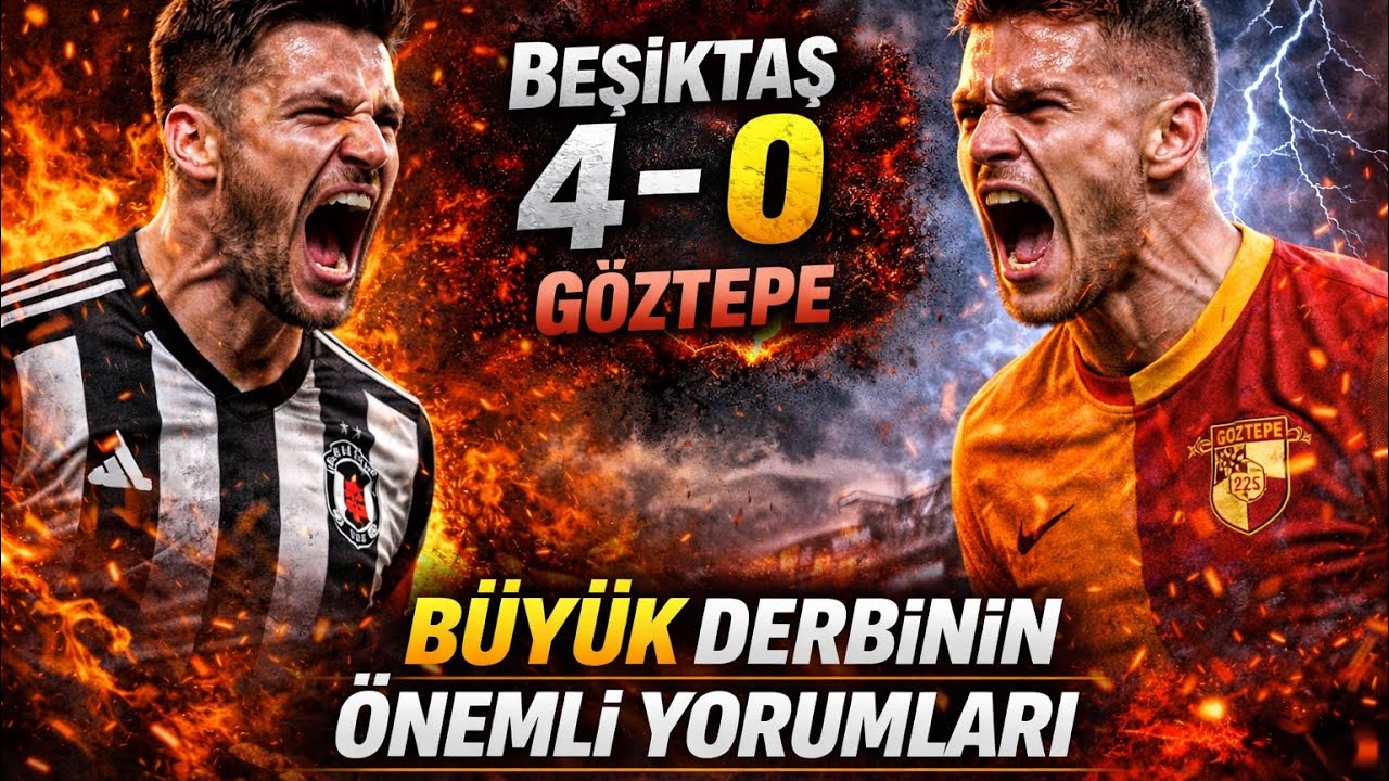 BEŞİKTAŞ 4-0 GÖZTEPE 🔥 Şov Gibi Maç! Tüm Yorumcular Ne Dedi?