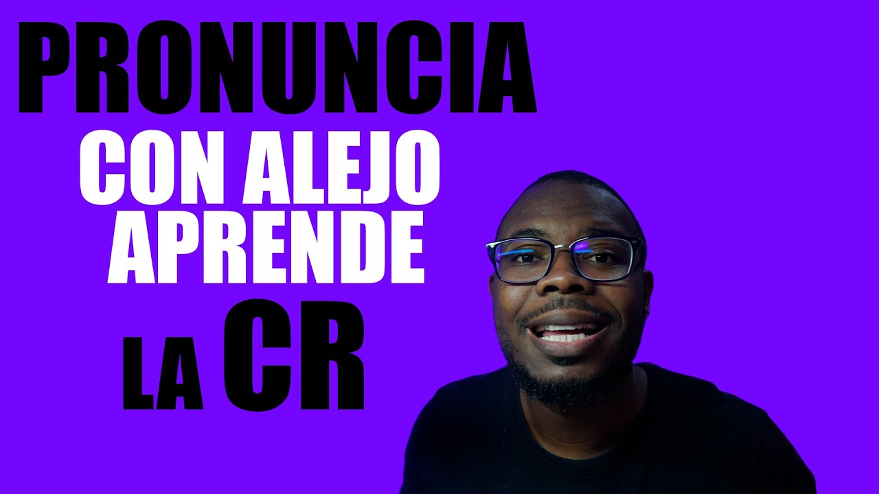 ✅🔴PRONUNCIA CON ALEJO EJERCICIOSPARA PRACTICAR LA RR LA CR