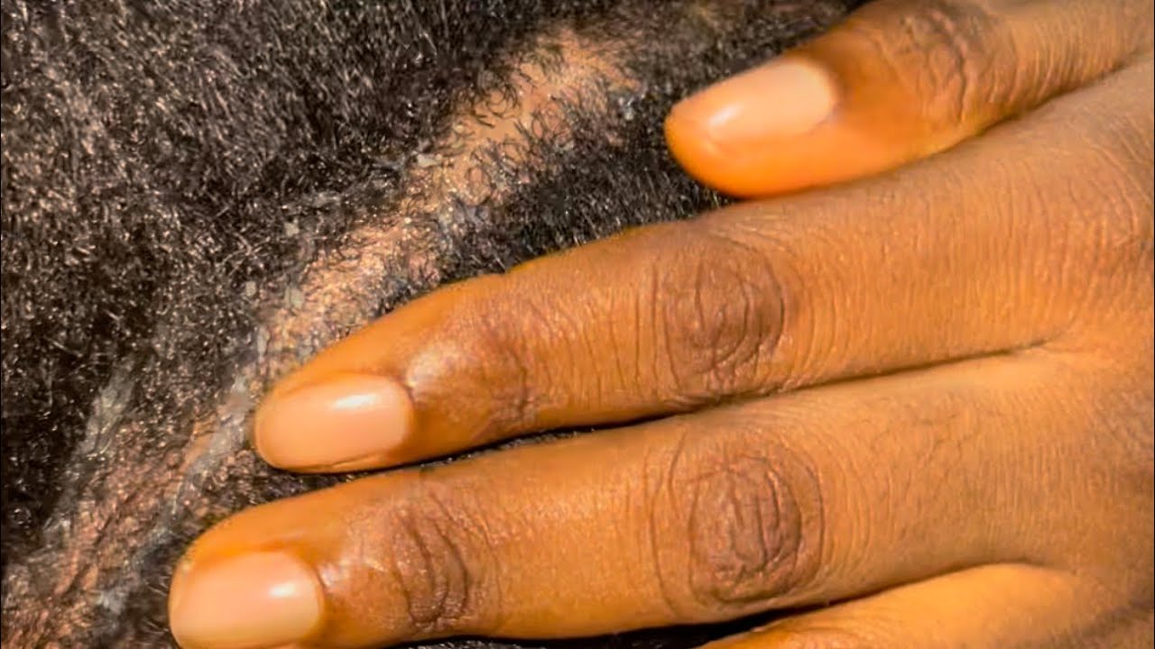 ASMR/ Hair greasing/ Scalp massage/ Oil Hair/ Calmness/ Sleep/