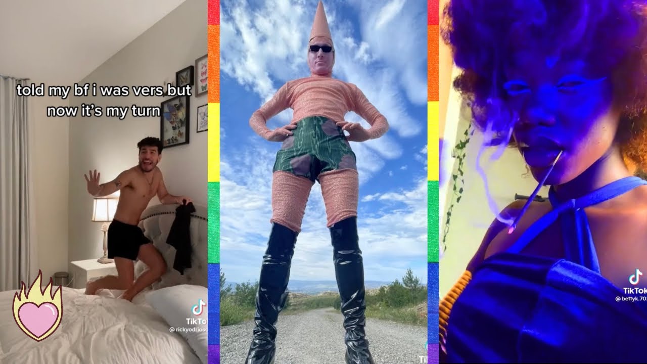 queer tiktoks for the little gay people in my phone🌈