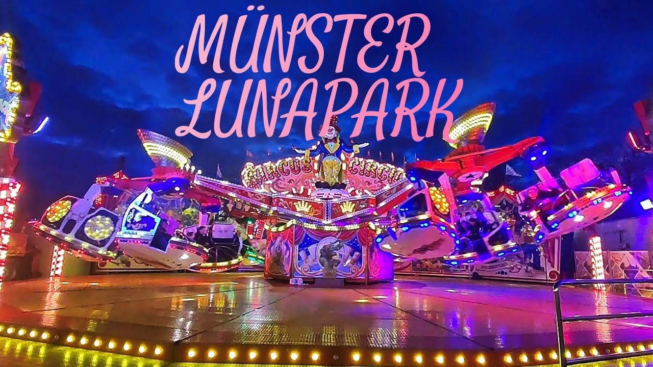 🎡 МЮНСТЕР ЛУНАПАРК 🎠LUNAPARK MÜNSTER Vergnügungspark