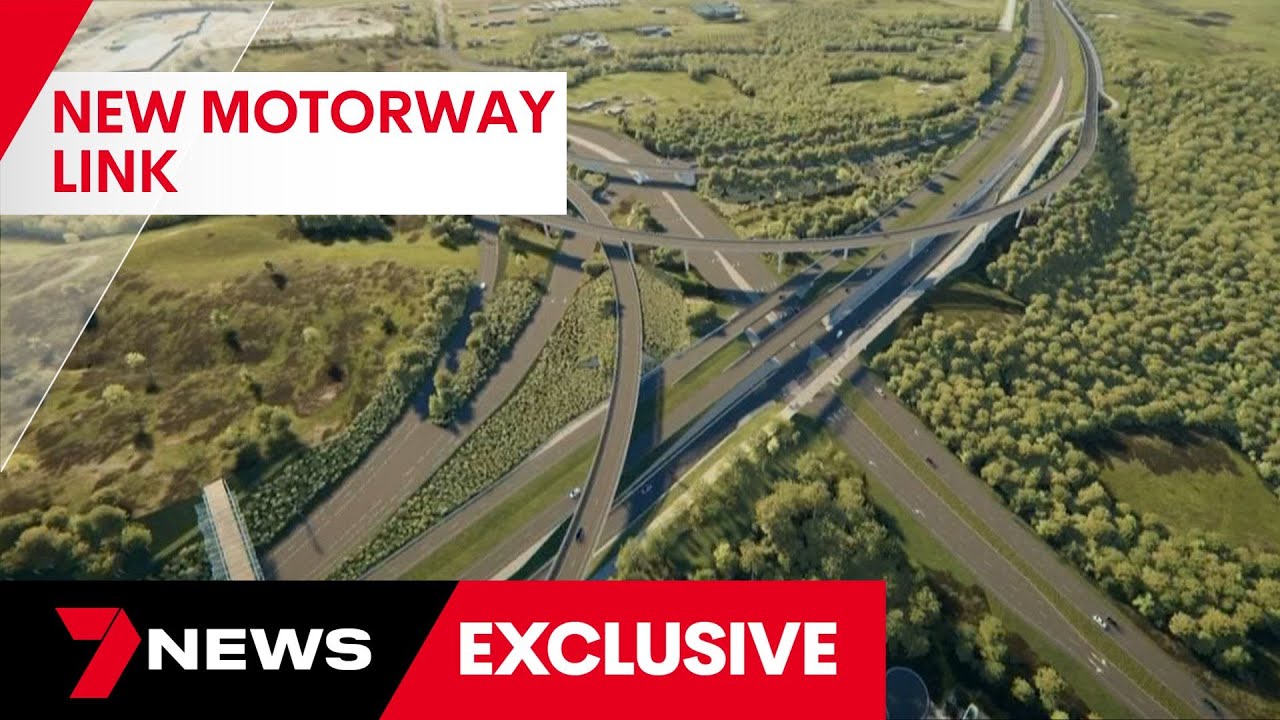 Exclusive first look at new link between two major motorways  | 7NEWS