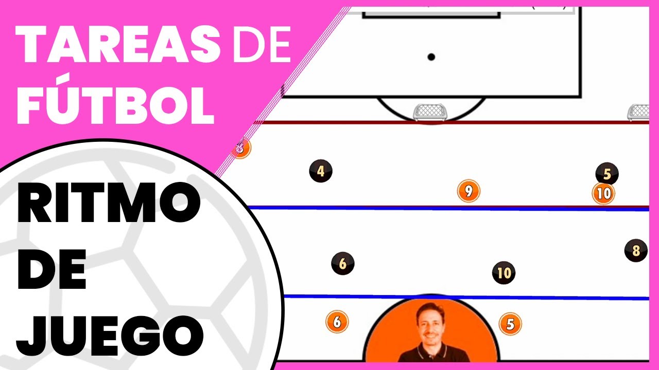 ► Ejercicios para MEJORAR el RITMO DE JUEGO en fútbol
