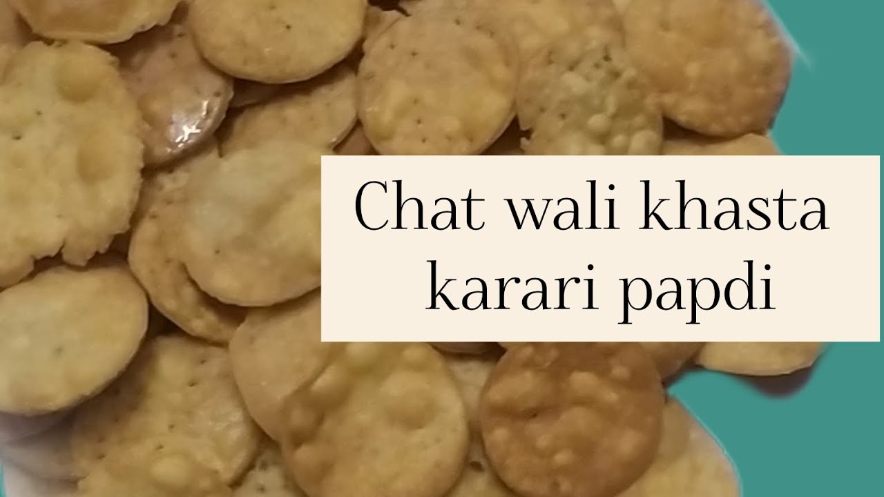 Mere ghar ki pasandida khasta karari papdi@cook with husmukhi