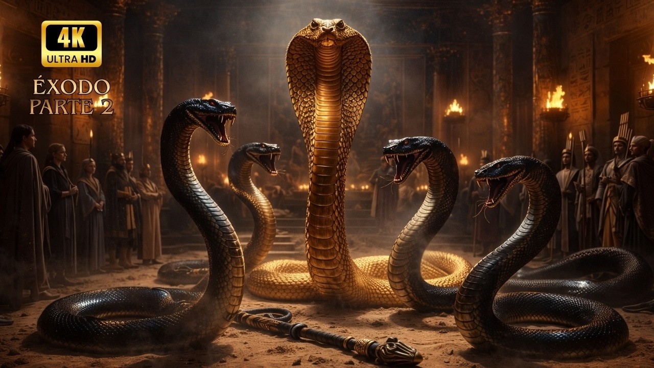 ÉXODO PARTE 2: El Día que MOISÉS Desafió al Imperio EGIPCIO 🔥 La Biblia Hecha Película 4k 🎬