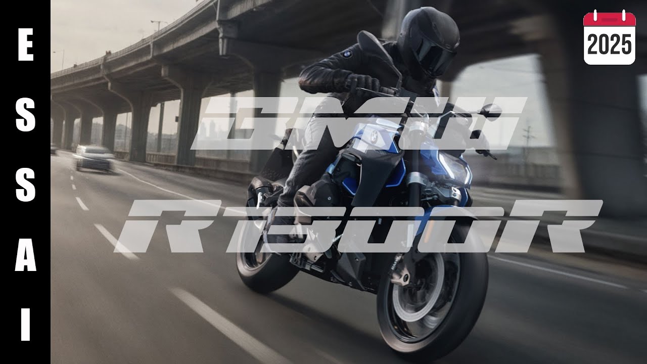 Essai BMW R 1300 R 2025 - Une vraie dinguerie 🖤❤️💛