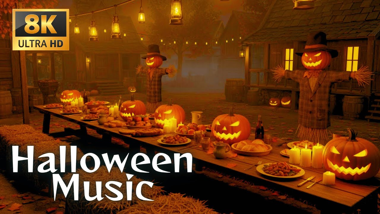 Halloween 2025 🎃 Haunted Pumpkin Dreams 👻 Relaxing Cinematic Ambience for Sleep Meditation Aura