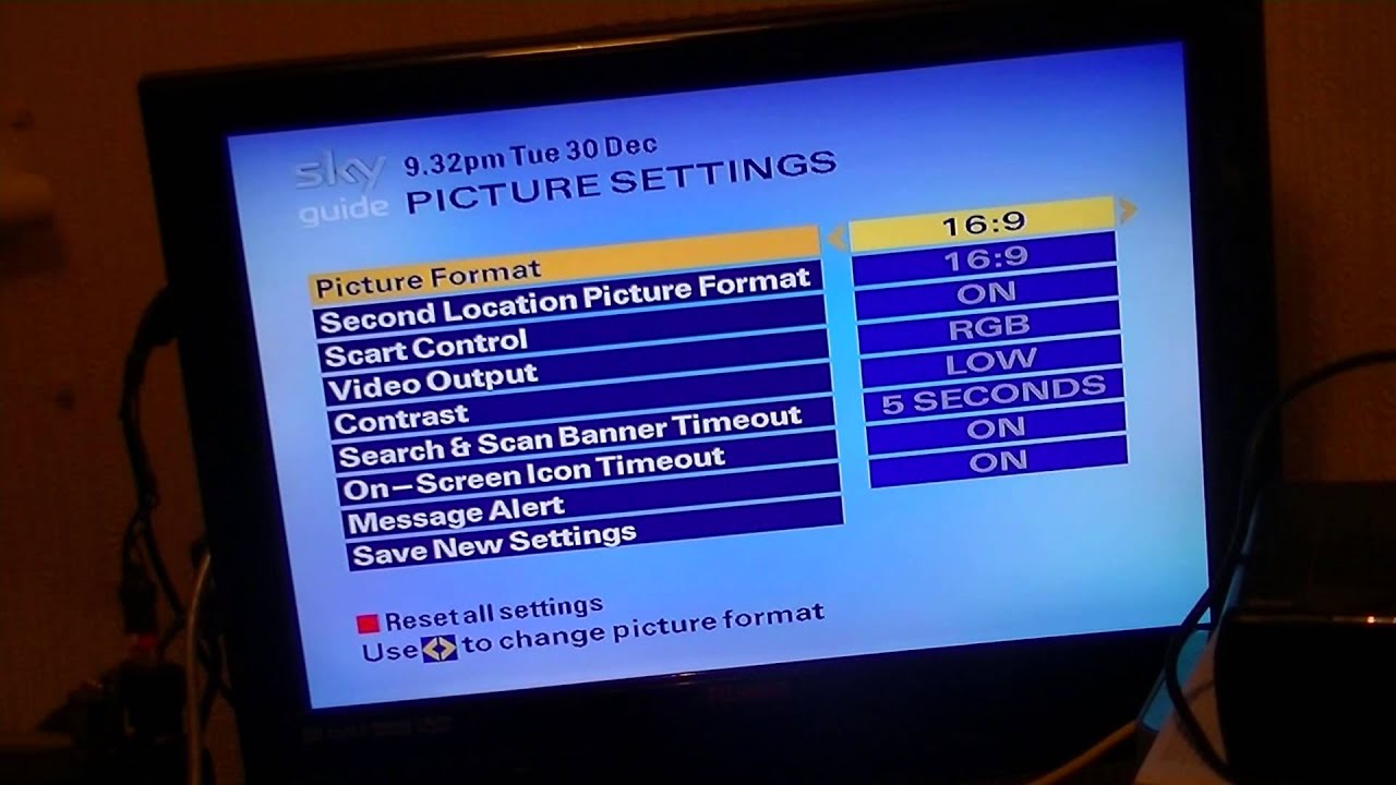 Christmas sky epg 2014. On the old pace box