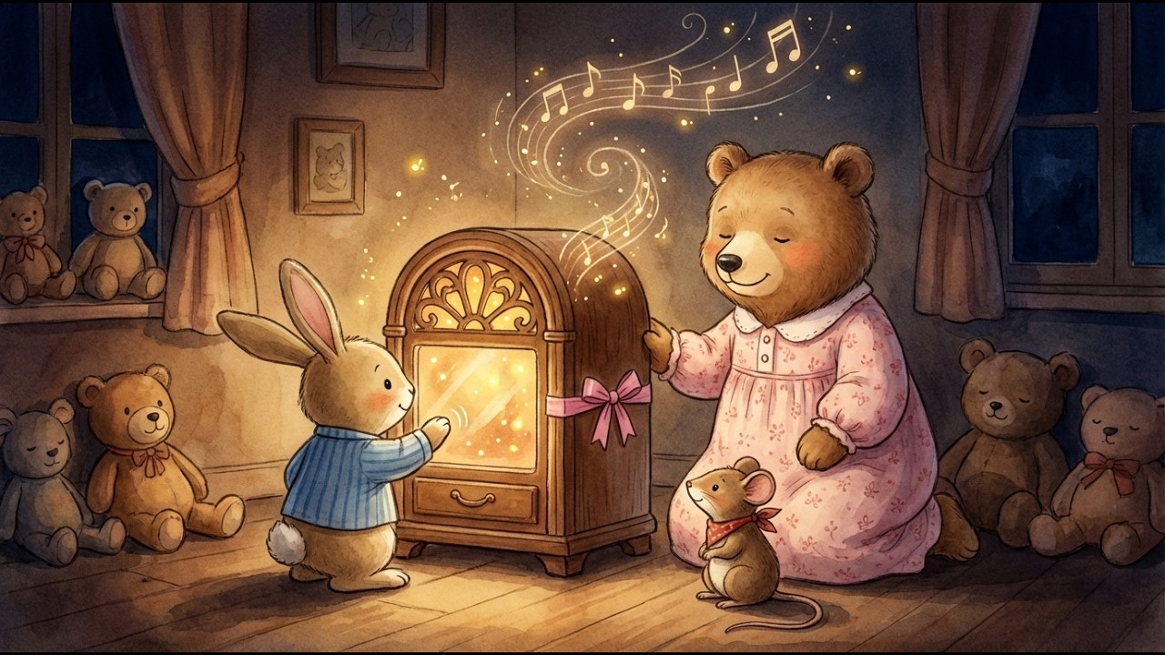 A Gentle Morning in the Bear’s Cottage 🥕 – Relaxing Storybook Waltz