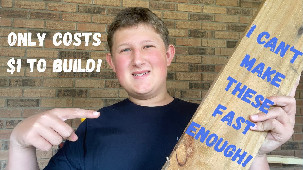 I Made $1,200 From this Simple Fence Picket Project! (Still Selling!)