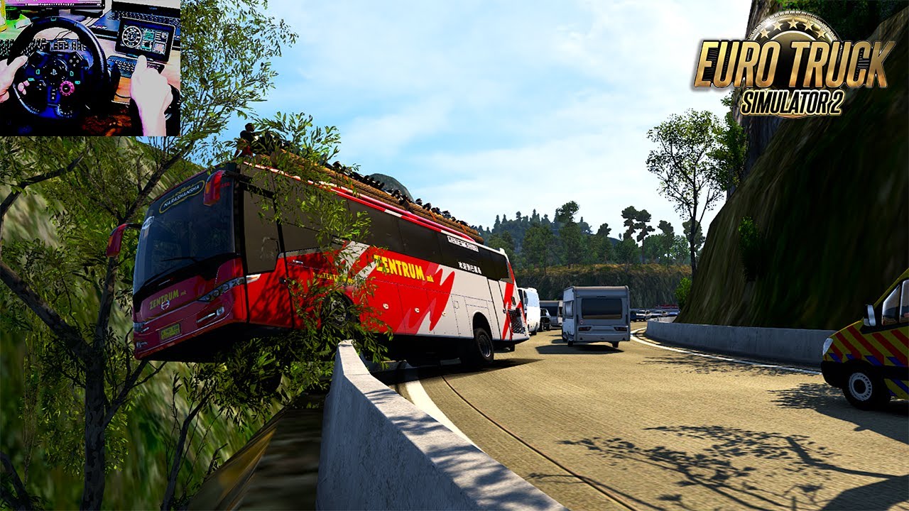 Extreme Bus Driving on the World’s Deadliest Roads | Wheel & Shifter Gameplay