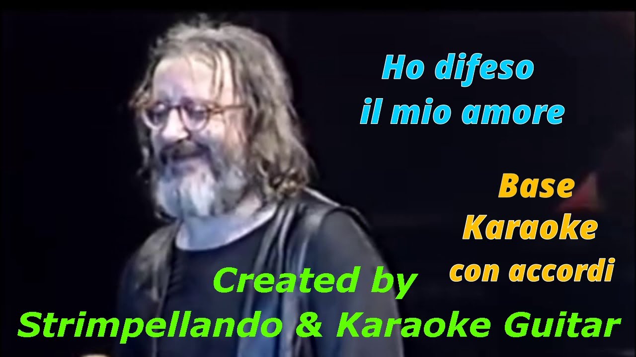 I Nomadi - Ho difeso il mio amore BASE con accordi (Fair Use)