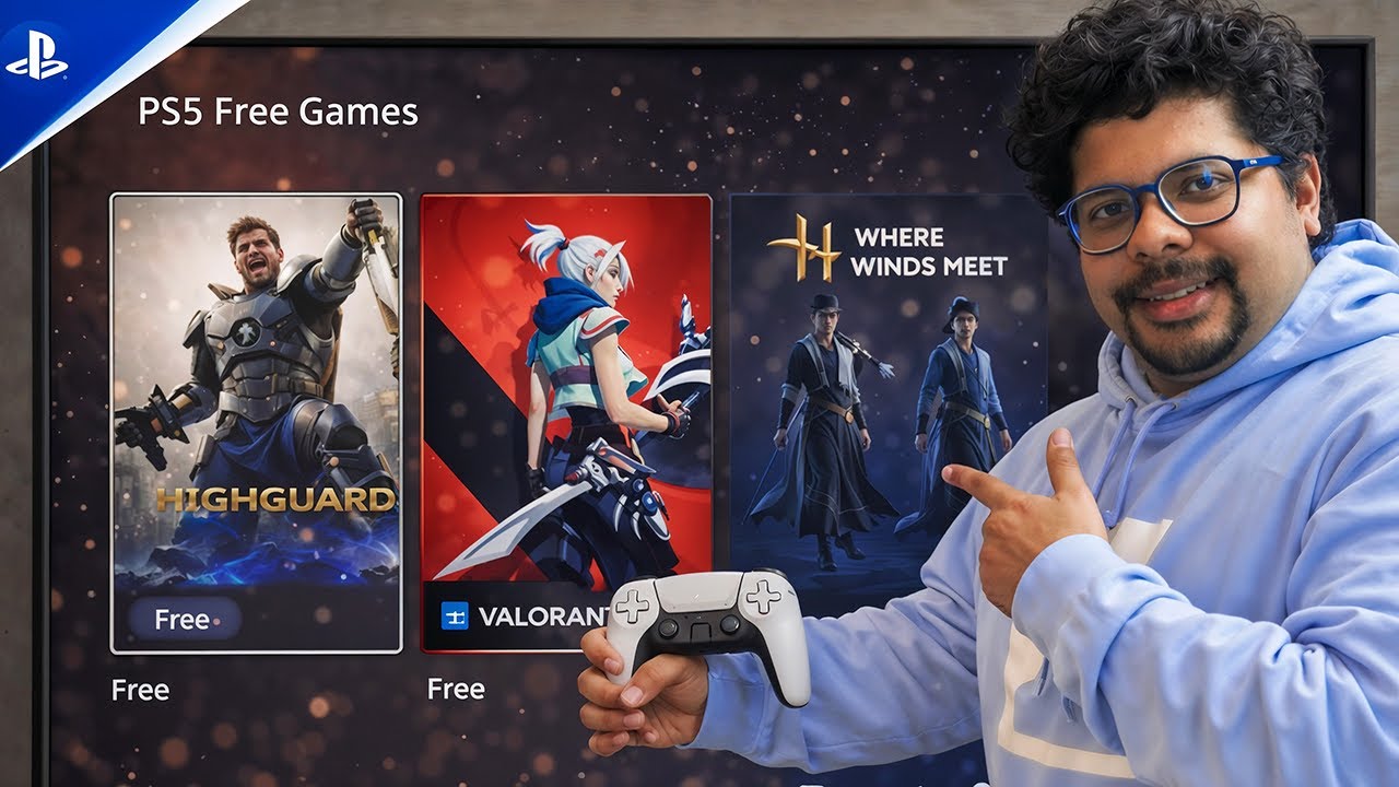 5 Free Games On PS5 (No Need To Buy)