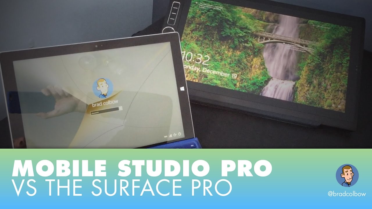 Wacom Mobile Studio Pro vs The Surface Pro