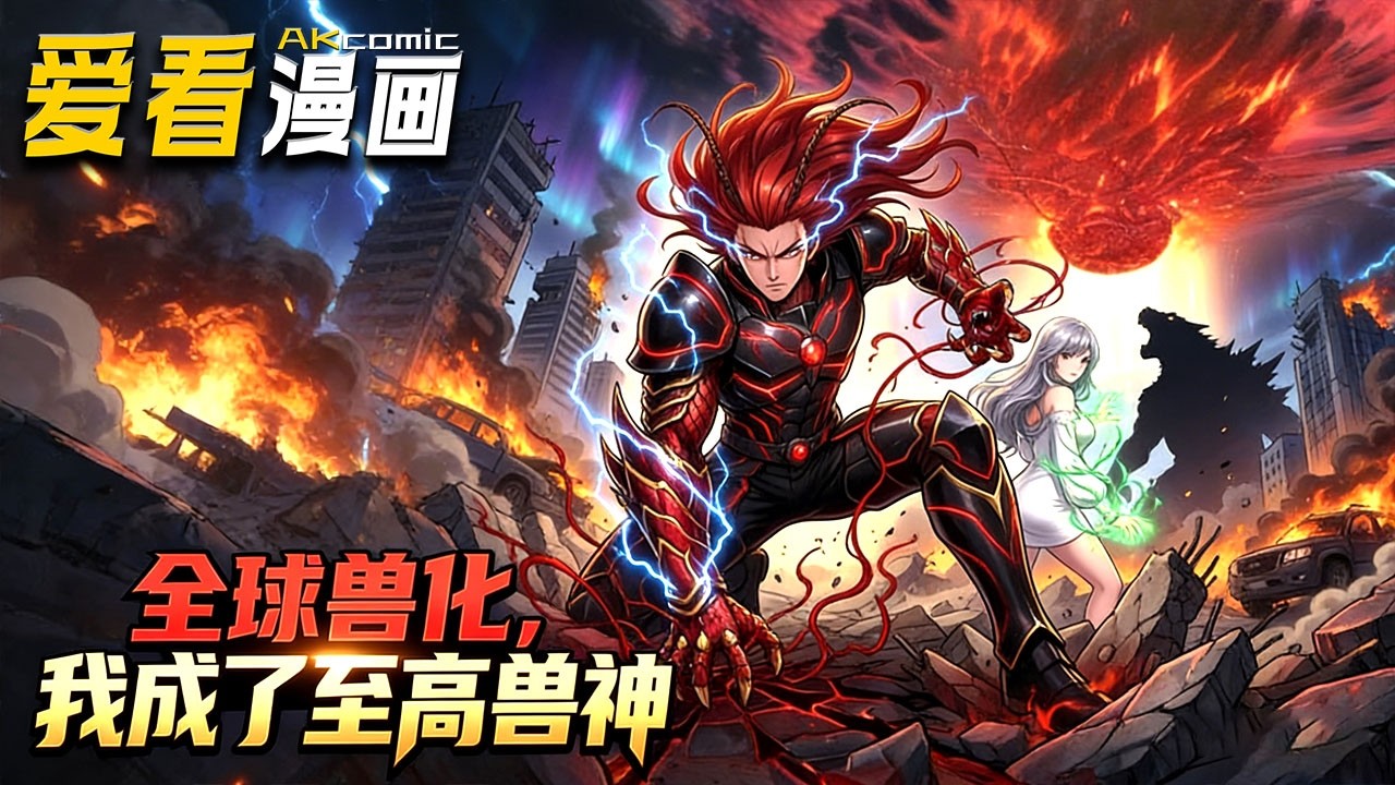 🔥【新番全集来袭】《全球兽化，我成了至高兽神！》萧天重生黑暗动乱前夕，觉醒无限吞噬系统，吞万物提基因变怪物，泡温泉度假，秒杀黑暗之主！#爽文 #逆袭 #爱看漫画 #anime