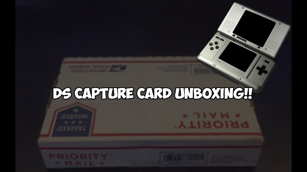 Ds capture card Unboxing!