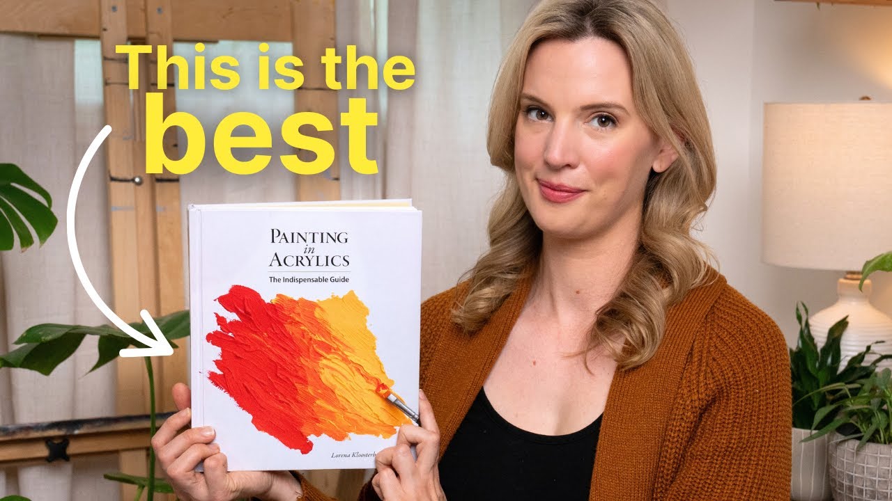 The Best Book I’ve EVER read about Acrylic Painting