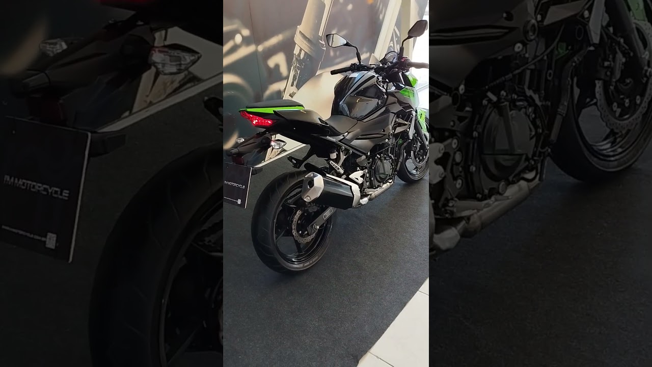 Kawasaki Z400 Verde 2020