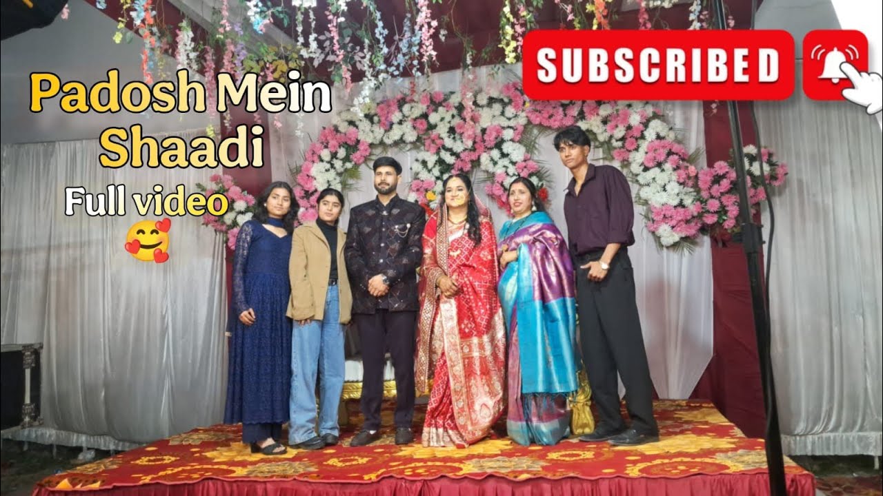 Padosh Ki Grand Shaadi 💍 | Baraat, Dance & Full Celebration