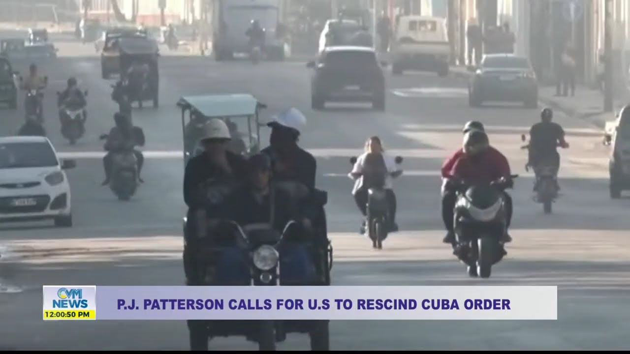 PJ Patterson Calls for U.S. To Rescind Cuba Order | February 20, 2026 | @CVMTVNews