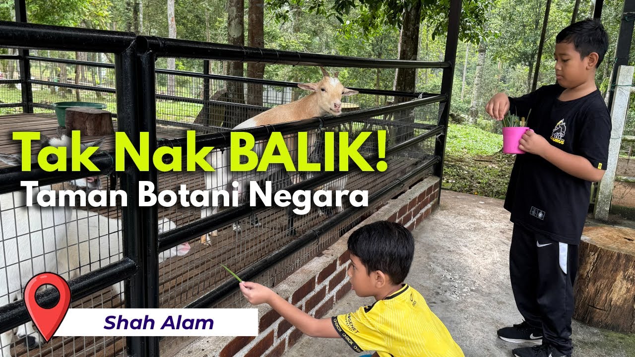 Tempat Hijau Paling Best di Shah Alam?! Taman Botani Negara!🌿
