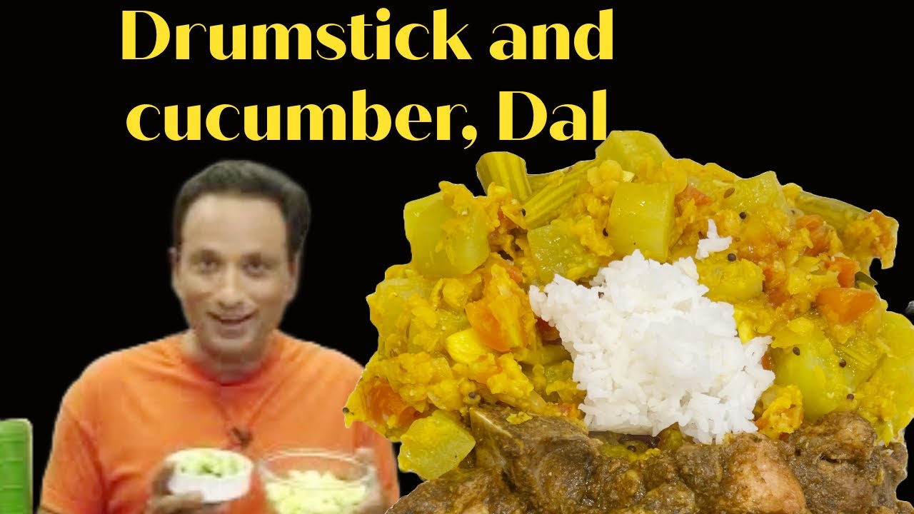 Red Lentil, Drumstick & Cucumber Delight [EASY RECIPE]