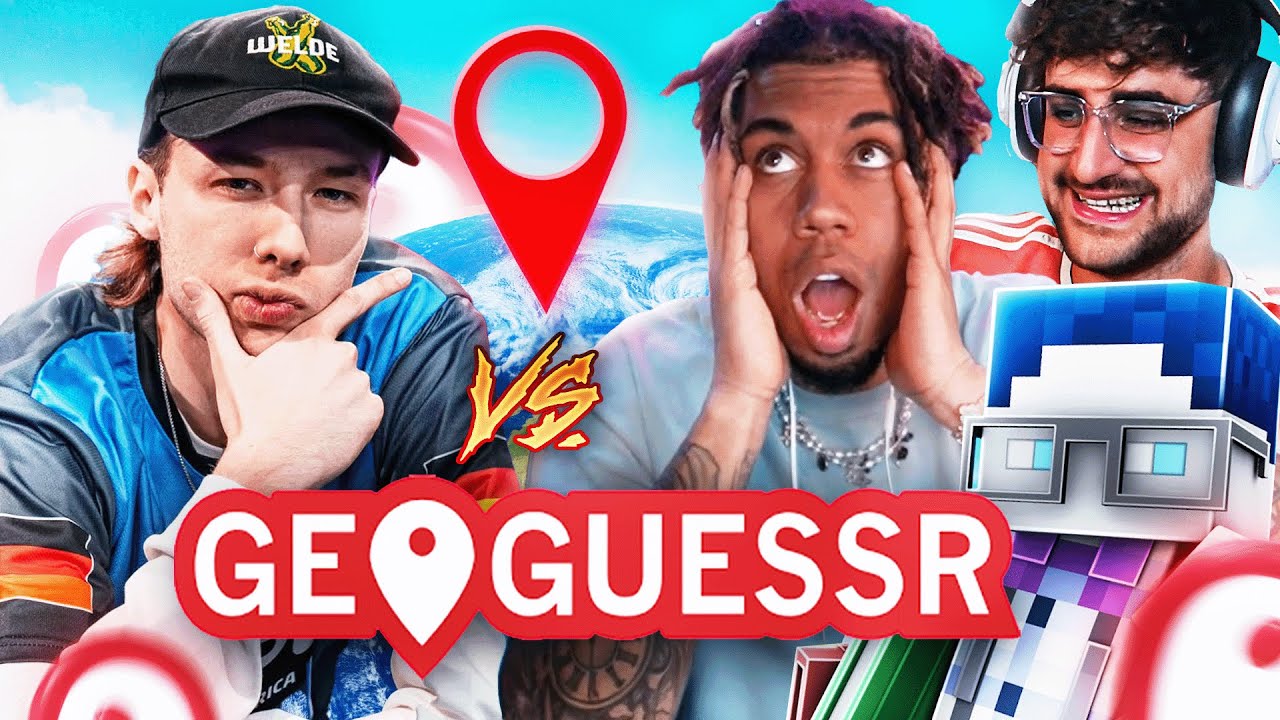 📍SIDNEY, BASTIGHG, ELI & Co. vs LENNLI & GARVIN IN GEOGUESSR🌍🔥 (7 Streamer vs 2 Top 10-Pro-Gamer)