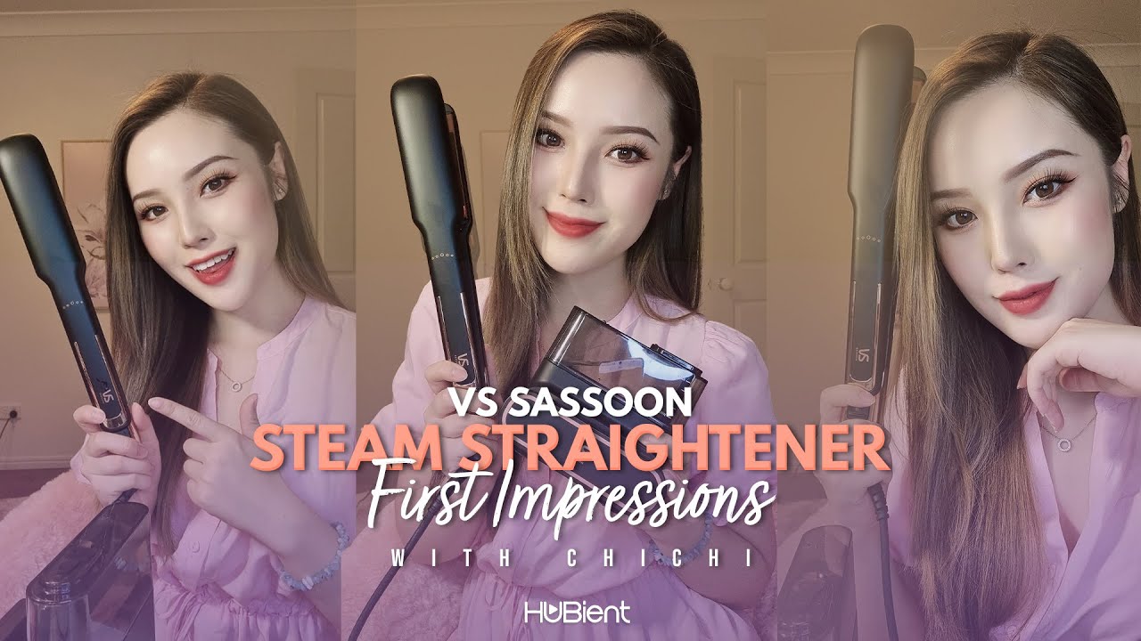 VS Sassoon Steam Straightener First Impressions | Chichi