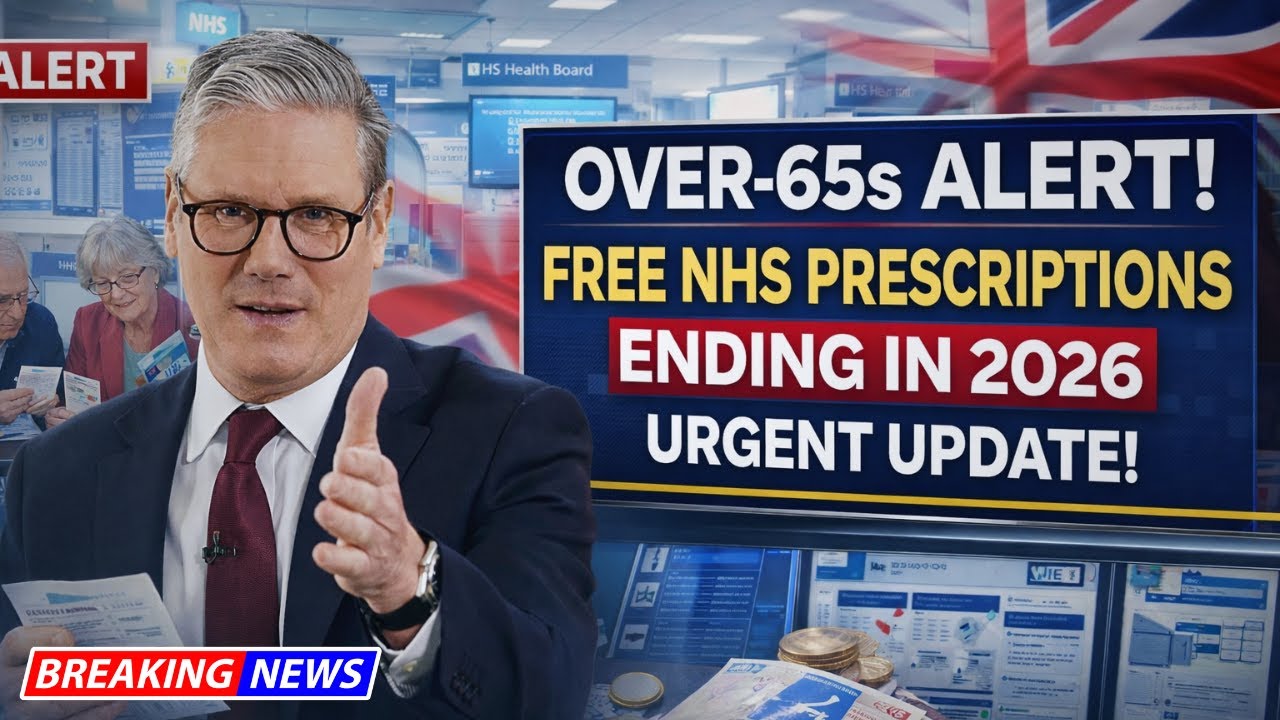 Free NHS Prescriptions for Over-65s Ending in 2026 – Urgent Update Pensioners Must Know!