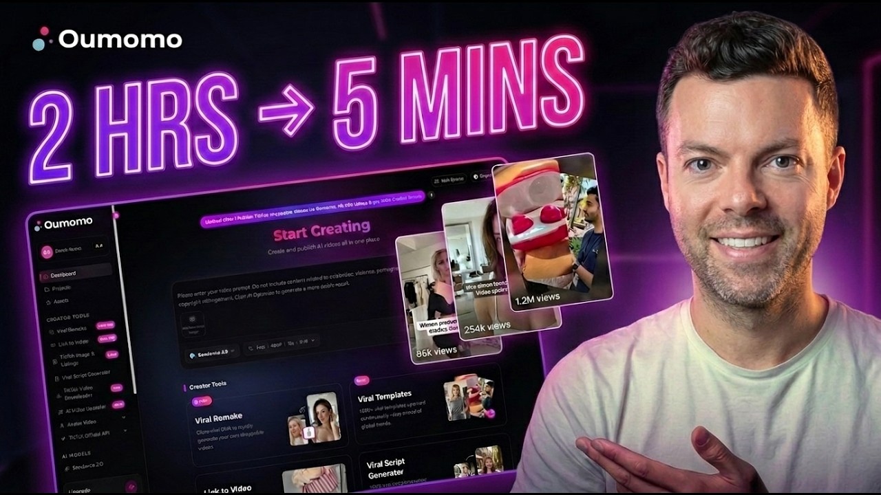 Stworzyłem 20 reklam TikTok Shop przy użyciu AI (Poradnik Oumomo)