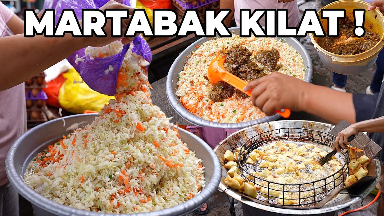 TANTANGAN BIKIN 3000 MARTABAK , TAKARAN BUMBUNYA PAKE FEELING !