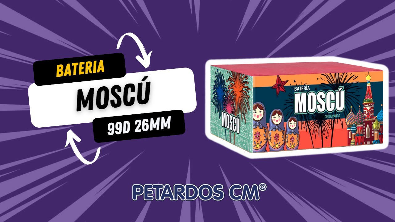 Bateria Moscu - Petardos CM