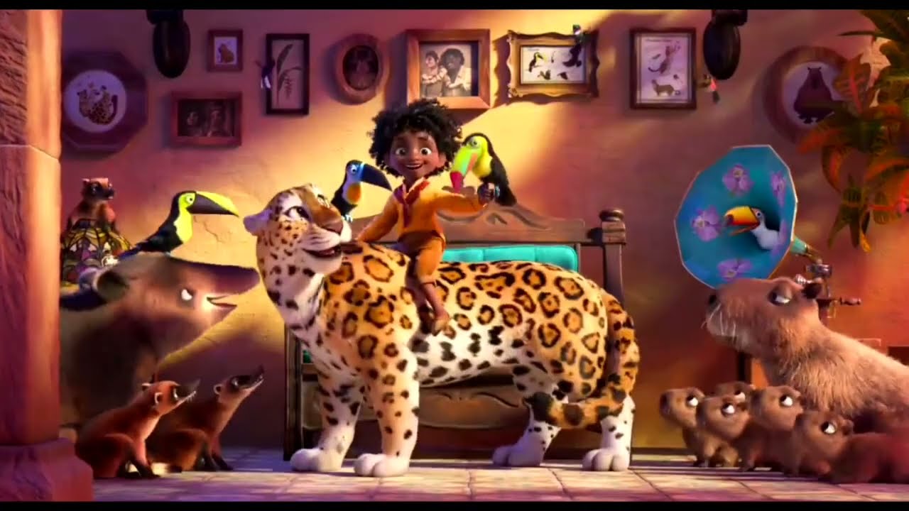 Encanto but only when Antonio's riding on Parce's back for a ride