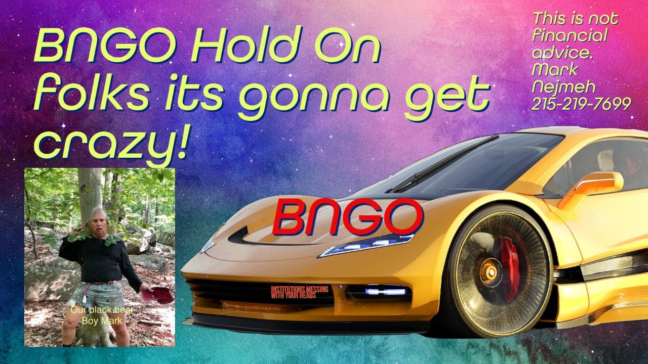 BNGO Mark  Nejmeh $BNGO #BNGO
