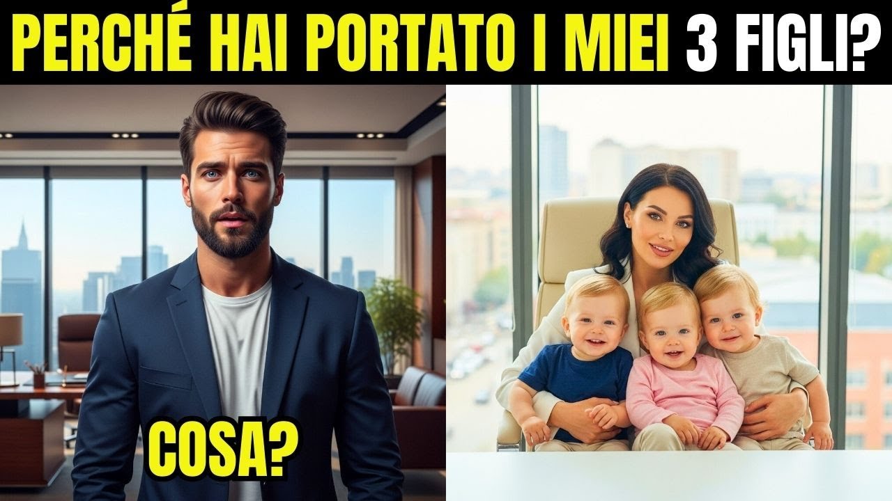 IL MILIONARIO FURIOSO AL DIVORZIO VEDE LA SUA EX MOGLIE ARRIVARE CON I LORO TRIGENITI!