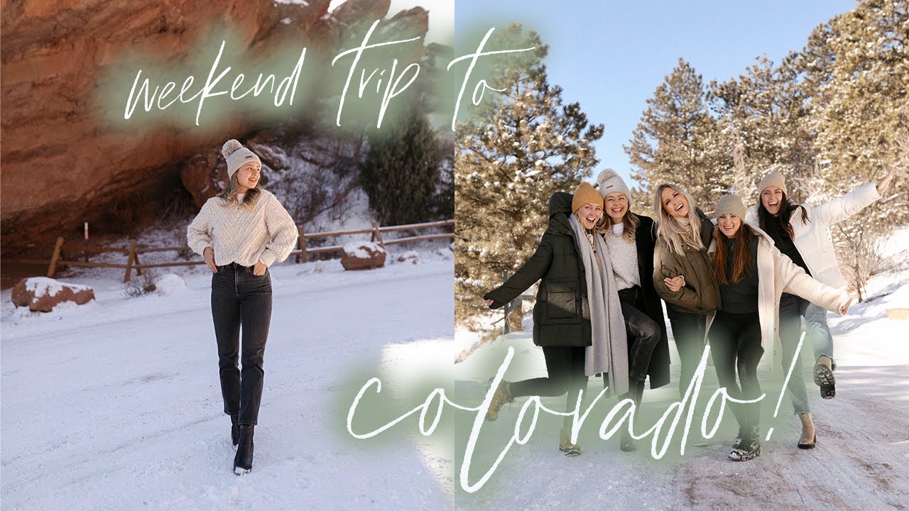 VLOG: GIRLS TRIP TO COLORADO! | Golden + Denver, CO.