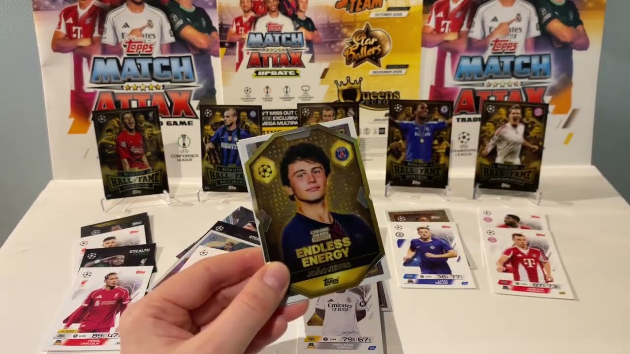 😱POJEDYNEK KART HALL OF FAME - OTWIERAM PACZKI Z TOPPS MATCH ATTAX 2026