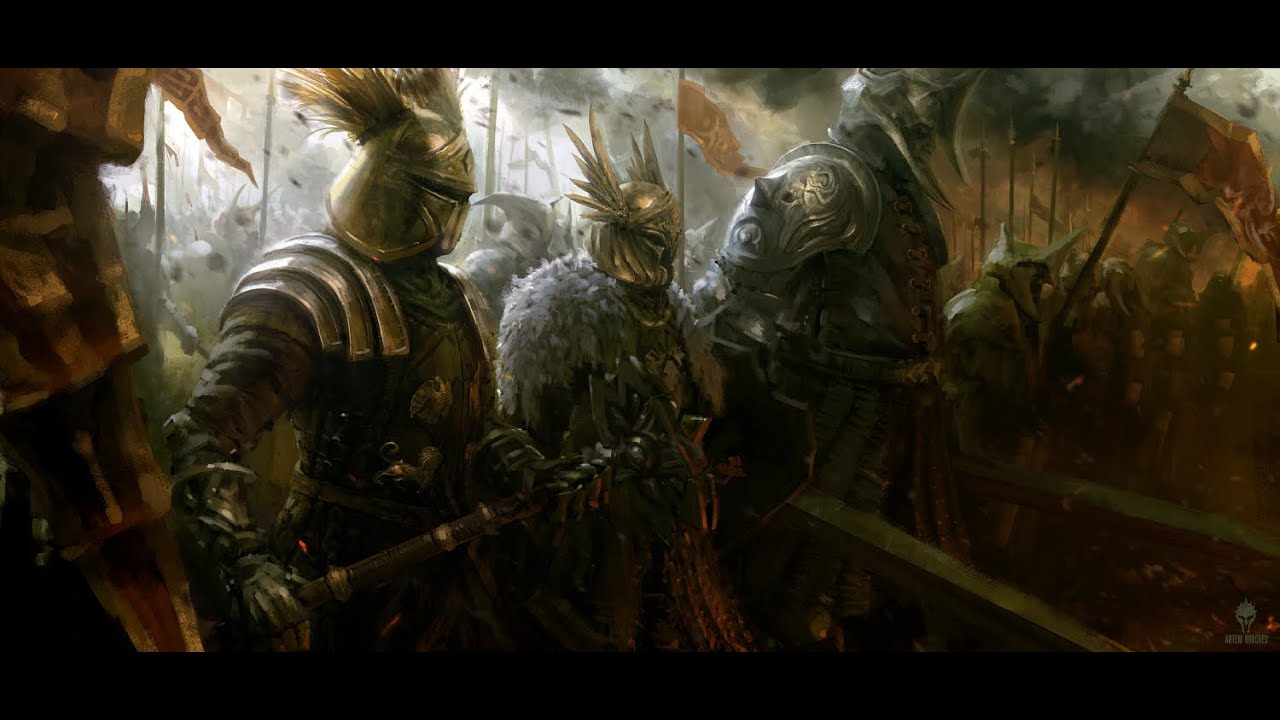 Digital painting tutorial - Army