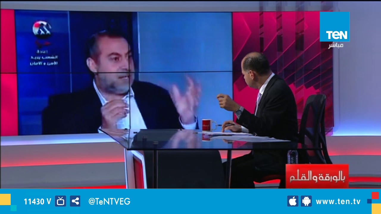 بالورقة والقلم  - الديهي بالدليل: أبو تريكة إخواني وكان يدعم الإخوان بالمال ... واللي يزعل يزعل