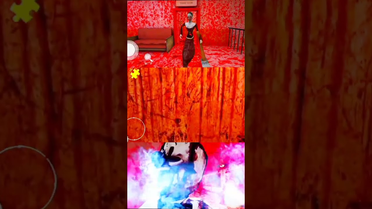 Keplerians Horror Games Nightmare Mode Evil Nun Vs Mr Meat Vs Ice Scream #shorts #keplerians